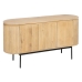 Buffet MONTMARTRE Noir Naturel Fer Bois de manguier 140 x 40 x 75 cm