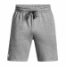 Sport Shorts Under Armour Rival Fleece Grau