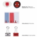 Brevpapper Set Spider-Man (12 pcs)