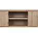 MebleTV Home ESPRIT Czarny Naturalny Jodła Drewno MDF 130 x 24 x 51 cm