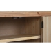 MebleTV Home ESPRIT Czarny Naturalny Jodła Drewno MDF 130 x 24 x 51 cm