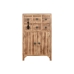 Cassettiera Home ESPRIT Nero Naturale Abete Legno MDF Orientale 63 x 27 x 101 cm