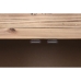 Mesita de Noche Home ESPRIT Negro Natural Madera de abeto Madera MDF 45 x 34 x 66 cm