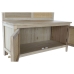 Eingangsbereich Home ESPRIT natürlich Rattan Paulonia-Holz Spiegel 92 x 40 x 181 cm