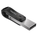 Pendrive SanDisk iXpand Чёрный Серебристый 64 Гб