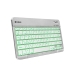 Bluetooth-Toetsenbord Subblim SUB-KBT-SMBL30 Multicolour Zilverkleurig Qwerty Spaans QWERTY