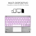 Tastatură și Touchpad Subblim SUB-KBT-SMBT50 Argintiu Qwerty Spaniolă QWERTY