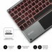 Tastatură cu Touchpad Subblim SUB-KBT-SMBT51 Gri Multicolor Qwerty Spaniolă QWERTY