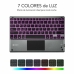 Tastatură cu Touchpad Subblim SUB-KBT-SMBT51 Gri Multicolor Qwerty Spaniolă QWERTY