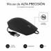 clavier et souris Subblim SUBKBC-CSSK01 Noir QWERTY