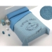 Duvet cover set Hosteline MADE Blue Super king 4 Pieces