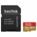 Cartão de Memória Micro SD com Adaptador SanDisk Extreme 64 GB