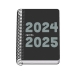 Päevik DOHE 51766 Must 2024-2025