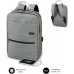 Zaino per PC Portatile e Tablet con Uscita USB Subblim SUB-BP-3EAP001 Grigio