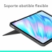 Custodia per Tablet Logitech iPad Air 2024 | iPad Air 2022 Grigio Qwerty in Spagnolo QWERTY