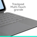 Housse pour Tablette Logitech iPad Air 2024 | iPad Air 2022 Gris Espagnol Qwerty QWERTY