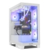 Unitate Semi-tower ATX Nox NXHUMMERGLOCKWH Alb