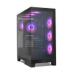 Case computer desktop ATX Nox NXHUMMERGLOCKBK Nero