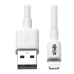 Cablu USB la Lightning Eaton M100-006-WH Alb 1,8 m