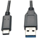 Adaptateur USB-C vers USB Eaton U428-003-G2 Noir 1,83 m