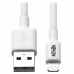 Câble USB vers Lightning Eaton M100-006-WH Blanc 1,8 m