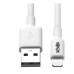 Cablu USB la Lightning Eaton M100-003-WH Alb 1 m