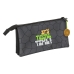 Penar triplu Teenage Mutant Ninja Turtles Negru Gri 22 x 12 x 3 cm