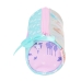 Bolsa Escolar Frozen Cool days Violeta Azul celeste 20 x 7 x 7 cm