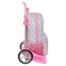 Cartable à roulettes Moos Flores Multicouleur 30 x 46 x 14 cm