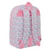 Mochila para notebook Moos Flores Multicolor 32 x 43 x 14 cm