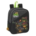 Mochila Escolar Teenage Mutant Ninja Turtles Preto Cinzento 22 x 27 x 10 cm