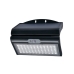 Luz de Parede EDM Sensor de Movimento Solar 6 W Preto (6500 K)