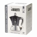 Cafetera Italiana Bialetti Moka Negro Acero Inoxidable Aluminio 200 ml 4 Tazas