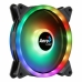 Lådfläkt Aerocool DUO14 1000 rpm (Ø 14 cm) RGB Ø 14 cm ARGB