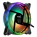 Lådfläkt Aerocool DUO14 1000 rpm (Ø 14 cm) RGB Ø 14 cm ARGB