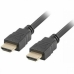 Cablu HDMI Lanberg CA-HDMI-11CC-0050-BK Negru 5 m 4K Ultra HD Tată/Tată