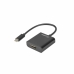 Adaptador USB-C para VGA Lanberg AD-UC-HD-01 Preto (1 Unidade)