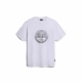 Camiseta Deportiva de Manga Corta Napapijri S-Bollo Ss 1  Blanco