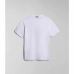 Camiseta Deportiva de Manga Corta Napapjiri S-Bollo Ss 1  Blanco