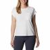 Camisola de Manga Curta Mulher Columbia Trek™  Branco