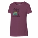 Dames-T-Shirt met Korte Mouwen Joluvi Adventure  Scharlakenrood