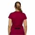 Dames-T-Shirt met Korte Mouwen Trangoworld Trangoworld Sihl Scharlakenrood