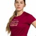 Dames-T-Shirt met Korte Mouwen Trangoworld Trangoworld Sihl Scharlakenrood