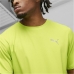 Short-sleeve Sports T-shirt Puma Run Favorite Velocity Yellow