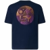 T-Shirt de Desporto de Manga Curta Oakley Fingerprint B1B  Azul