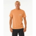 Short-sleeve Sports T-shirt Rip Curl Stapler  Light brown