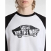 Camiseta Deportiva de Manga Corta Vans Style 76 Raglan Blanco