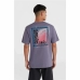 Short-sleeve Sports T-shirt O'Neill Ka Framed Purple