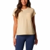 Camisola de Manga Curta Mulher Columbia Trek™  Dourado