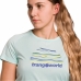 Damen Kurzarm-T-Shirt Trangoworld Trangoworld Sihl Aquamarin